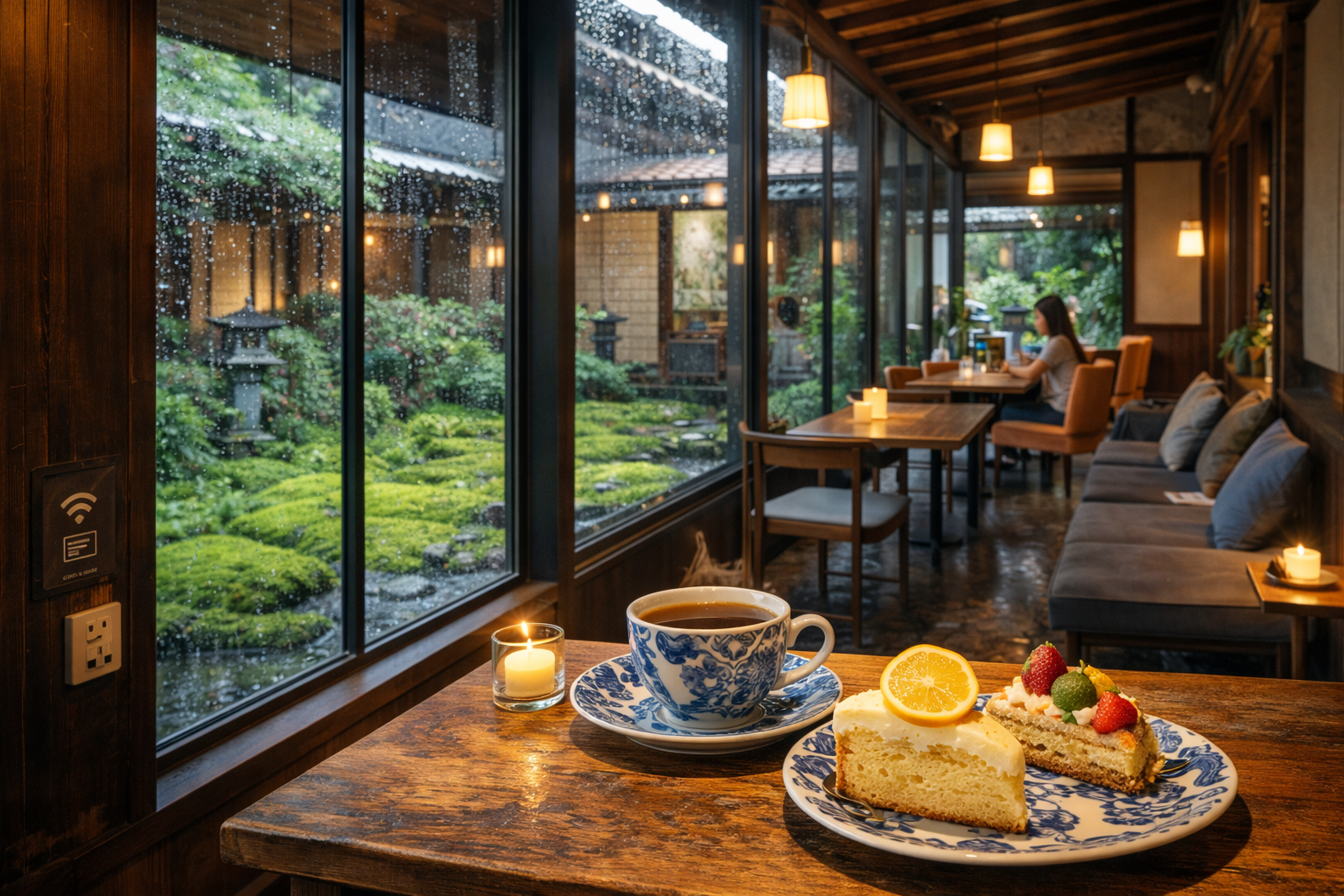 雨庭カフェ 時のしずく