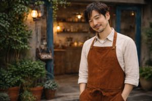 雨庭カフェ 時のしずくのインタビュー記事（こちらはサンプルのインタビューです。）