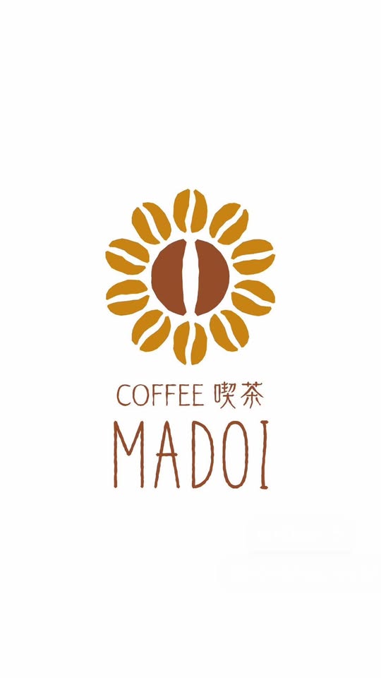 COFFEE喫茶MADOIのロゴマーク