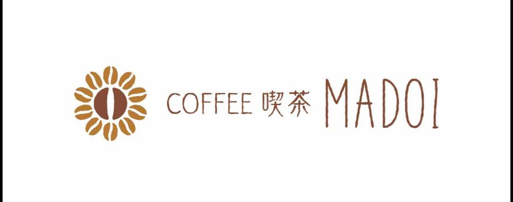 COFFEE喫茶MADOIのロゴ