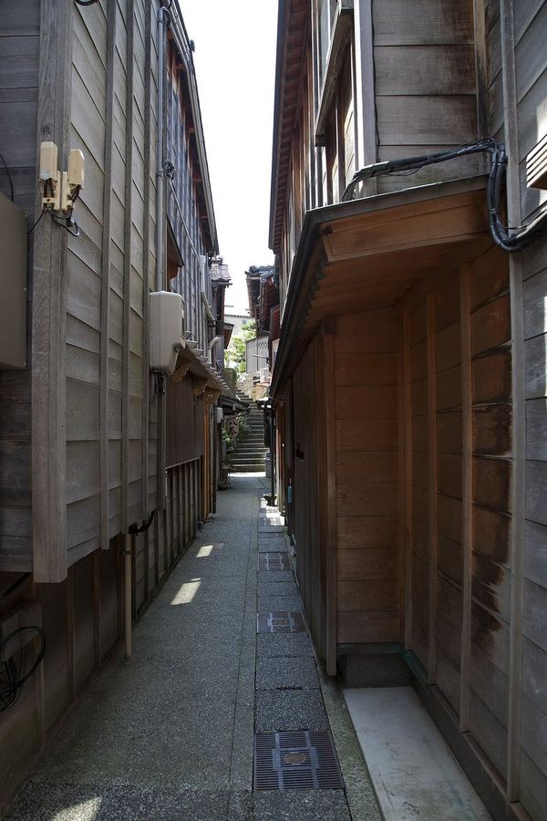 主計町の路地（金沢市）